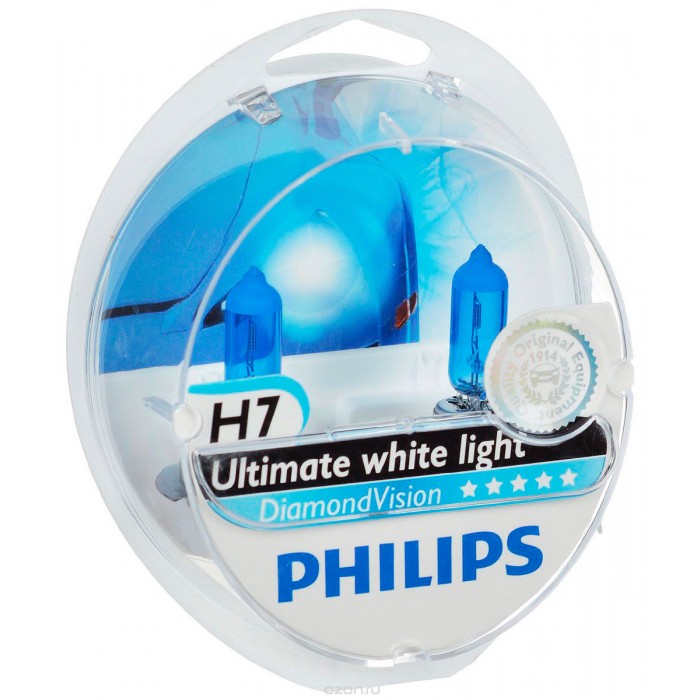 Автомобильные галогенные лампы philips